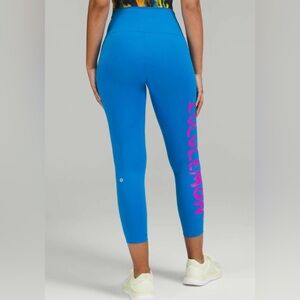 Lululemon Wunder Train High-Rise Tight 25" *Ed Curtis Poolside Sz 14!